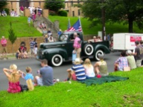 Antique Cars at 4th of July
