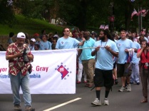Mayor Gray at Palisades Parade