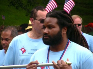 Mayor Gray at Palisades 4th of July Parade