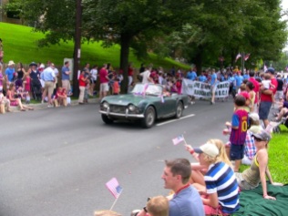 Cars at 4th of July Parade
