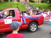 Cars at 4th of July Parade